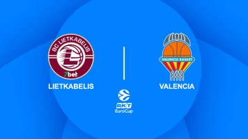 Jornada 15. Jornada 15: Lietkabelis - Valencia Basket