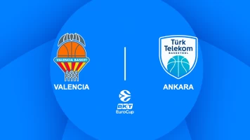 Jornada 14. Jornada 14: Valencia Basket - Turk Telekom Ankara