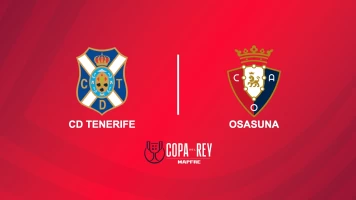 Dieciseisavos de final. Dieciseisavos de final: Tenerife - Osasuna