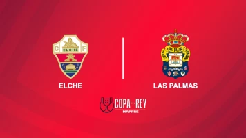 Dieciseisavos de final. Dieciseisavos de final: Elche - Las Palmas