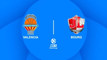 Jornada 18. Jornada 18: Valencia Basket - JL Bourg