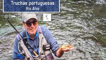 Truchas portuguesas: río Alva