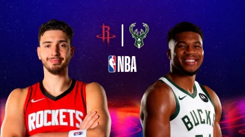 Febrero. Febrero: Houston Rockets - Milwaukee Bucks