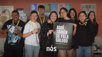 Aquí tamén se fala! A mocidade que leva o galego da escola ás casas