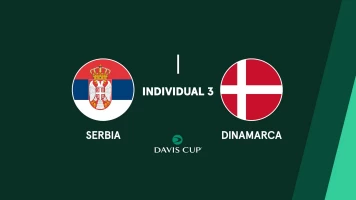 Copa Davis Serbia - Dinamarca. Copa Davis Serbia - Dinamarca. Partido 3 VO