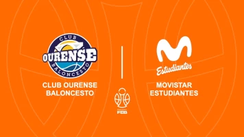 Jornada 23. Jornada 23: Club Orense Baloncesto - Movistar Estudiantes