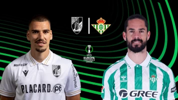 Octavos de final. Octavos de final: Vitória Guimaraes - Betis