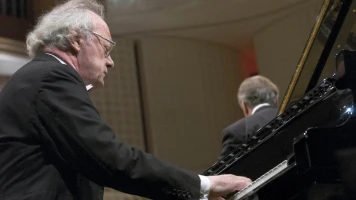 Alfred Brendel y Claudio Abbado en el Festival de Lucerna