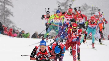 Pokljuka. Pokljuka - 12,5km salida en masa F